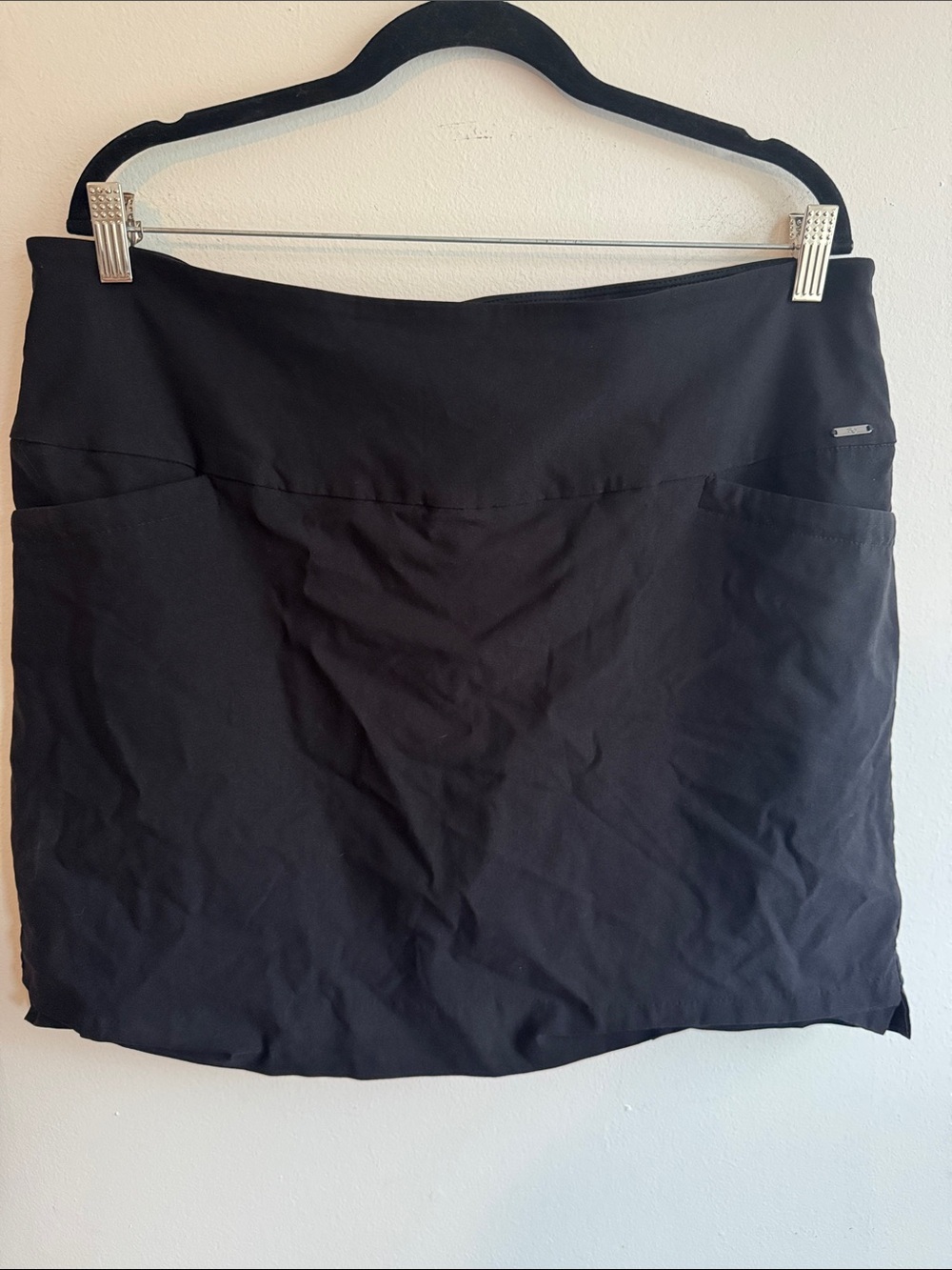 XXL Black Women’s Skirt with shorts underneath